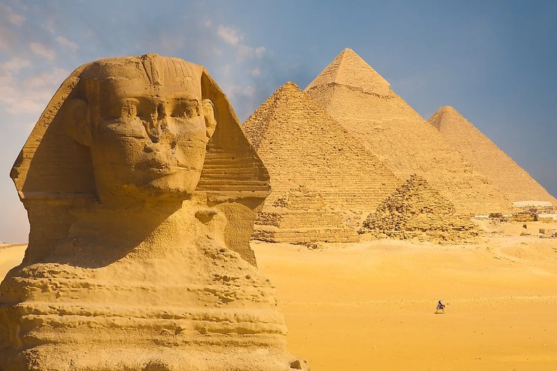 Sphinx Of Giza From Different Angles