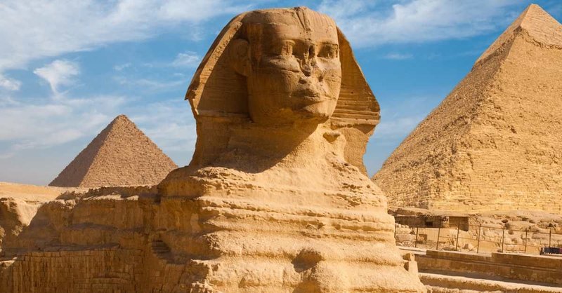 Sphinx Of Giza From Different Angles