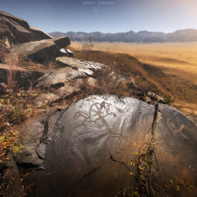 Steppe Petroglyphs Of Kazakhstan<span class=