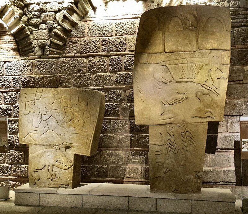 Stone Carvings At Göbekli Tepe