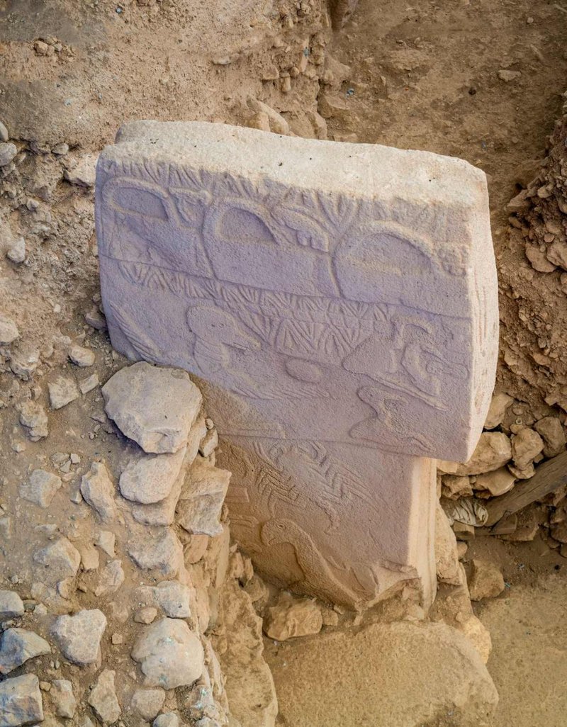 Stone Carvings At Göbekli Tepe