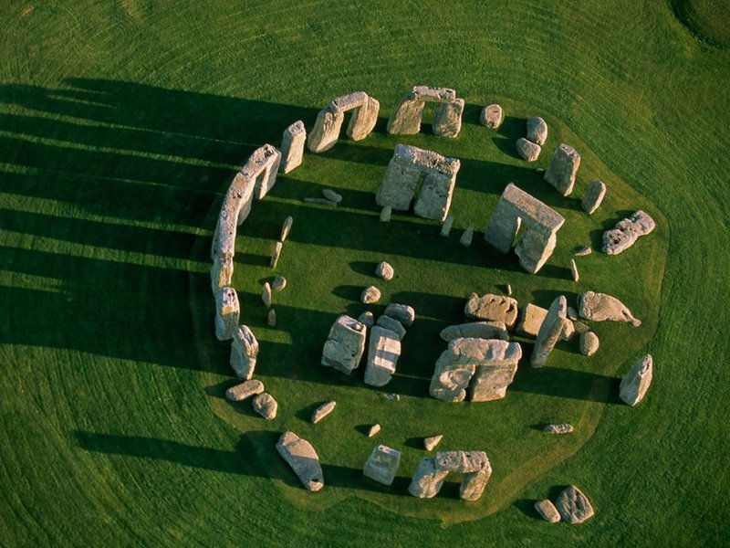 Stonehenge Aerial View<span class=