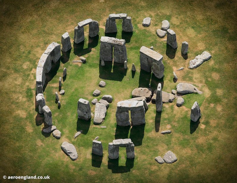 Stonehenge Aerial View