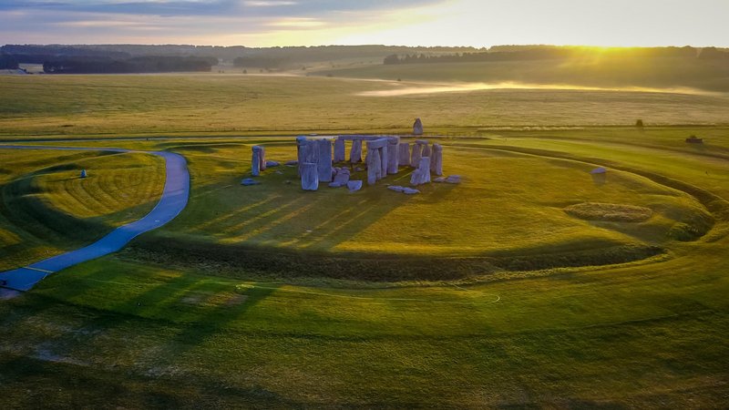 Stonehenge Aerial View