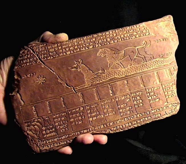 Sumerian Astronomical Tablets