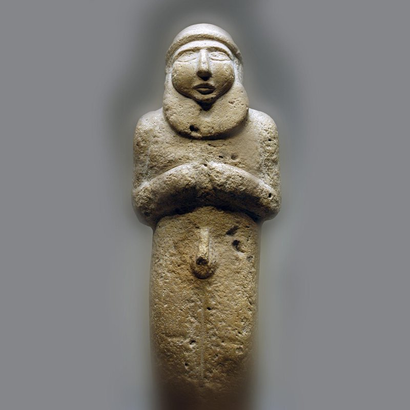 Sumerian Priest-King Sculpture