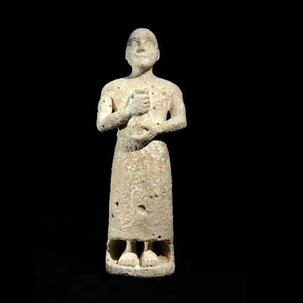 Sumerian Priest-King Sculpture