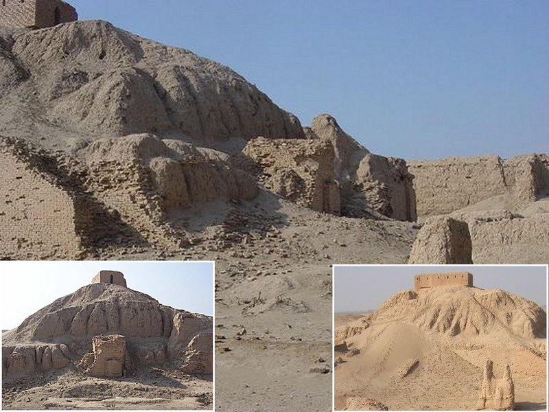Sumerian Stepped Temple At Nippur