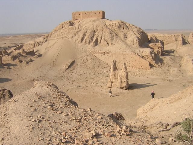 Sumerian Stepped Temple At Nippur