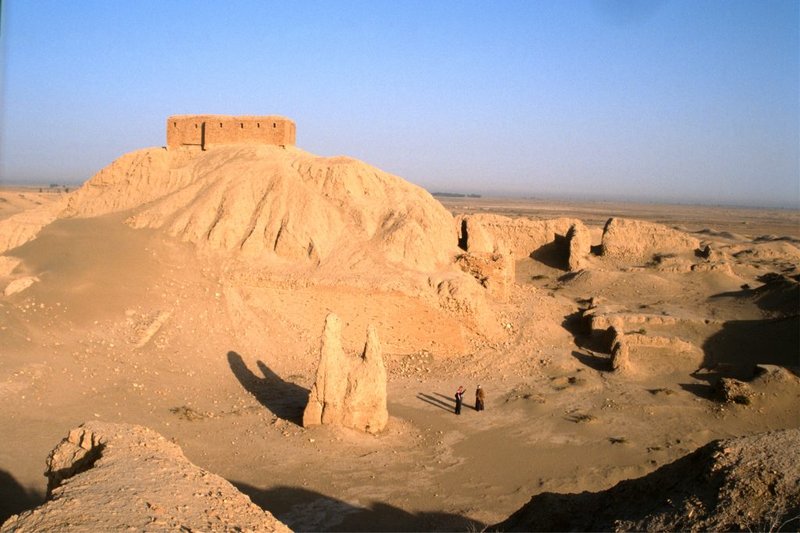 Sumerian Stepped Temple At Nippur