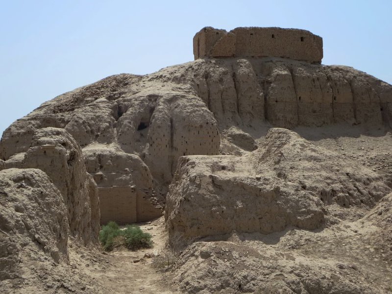 Sumerian Stepped Temple At Nippur