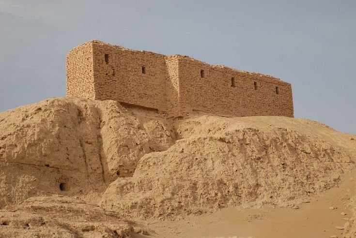 Sumerian Stepped Temple At Nippur