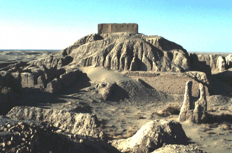 Sumerian Stepped Temple At Nippur