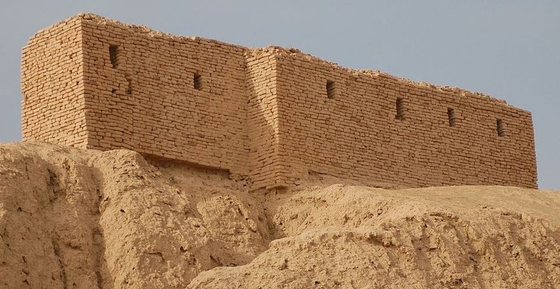 Sumerian Stepped Temple At Nippur