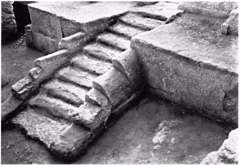 Sumerian Temple Staircase Remains