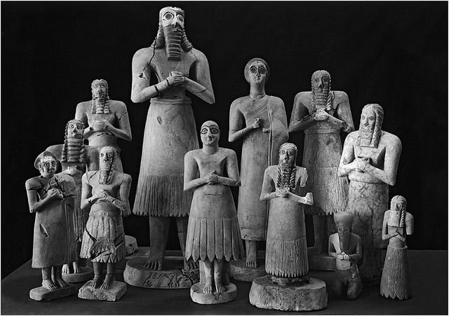 Sumerian Temple Votive Offerings