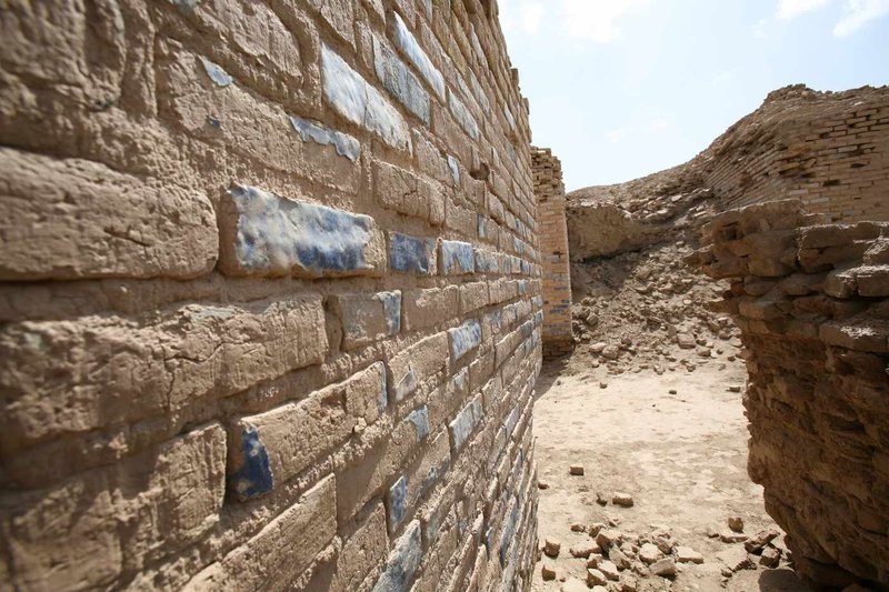 Sumerian Ziggurat At Eridu