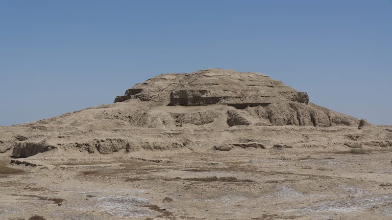 Sumerian Ziggurat At Eridu