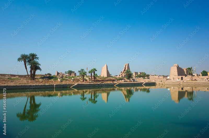 Temple Of Amun’S Sacred Lake