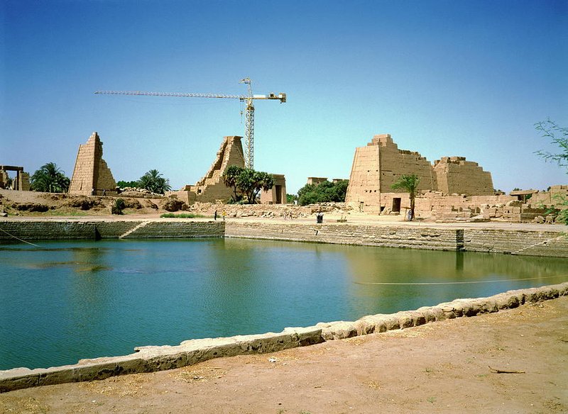 Temple Of Amun’S Sacred Lake