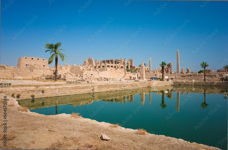 Temple Of Amun’S Sacred Lake