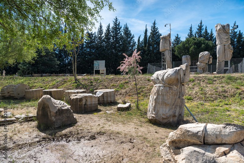Temple Of Apollo At Claros Ruins