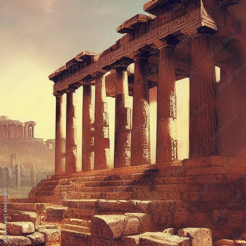 Temple Of Apollo At Claros Ruins