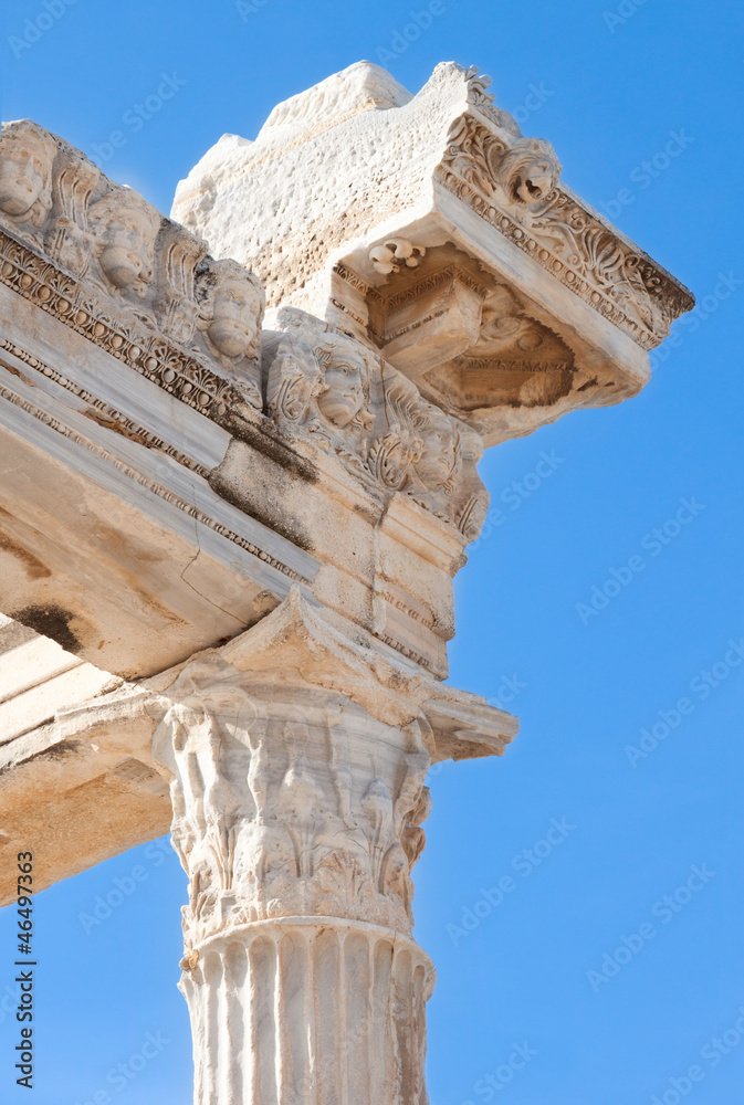 Temple Of Apollo At Claros Ruins