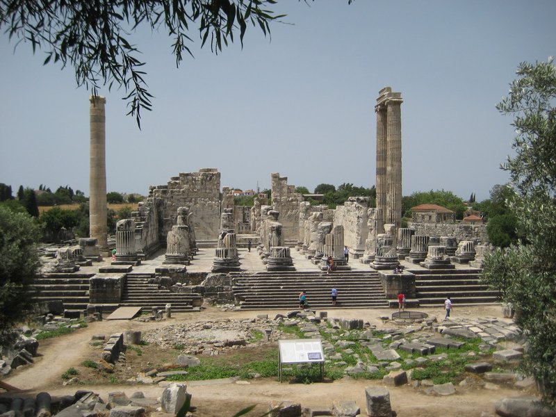 Temple Of Apollo At Didyma Columns