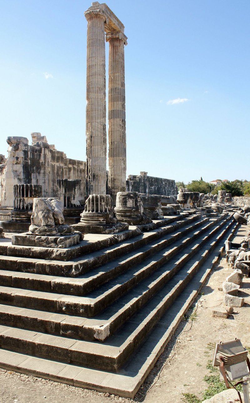 Temple Of Apollo At Didyma Columns