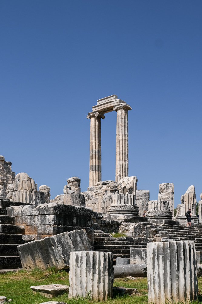 Temple Of Apollo At Didyma Columns