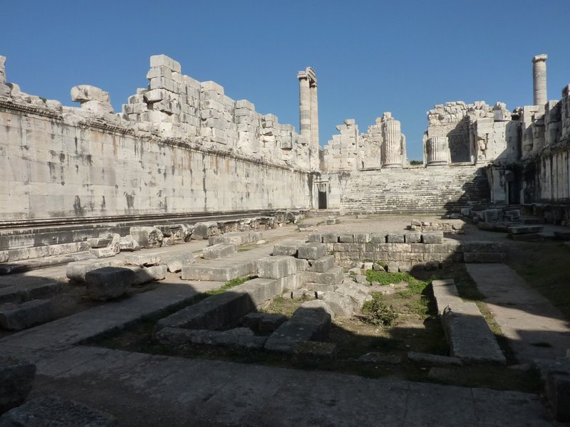 Temple Of Apollo At Didyma Columns