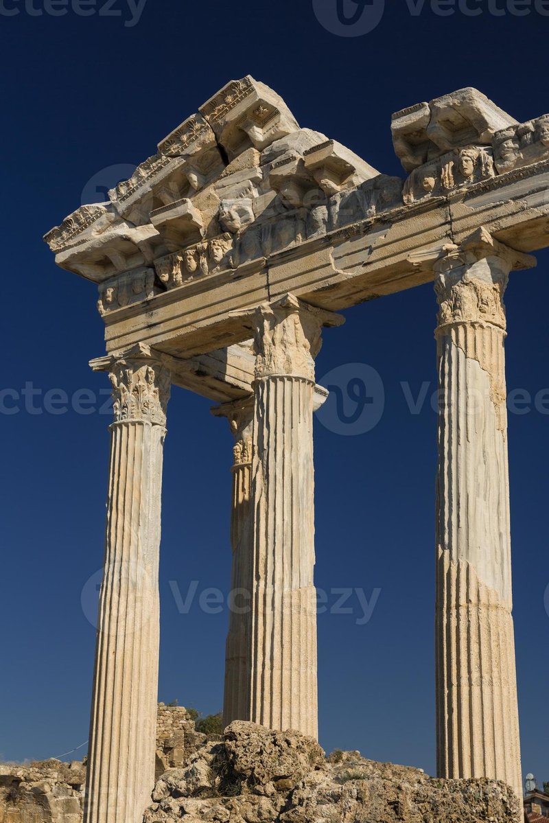 Temple Of Apollo At Side Ruins