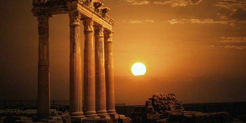 Temple Of Apollo At Side Ruins