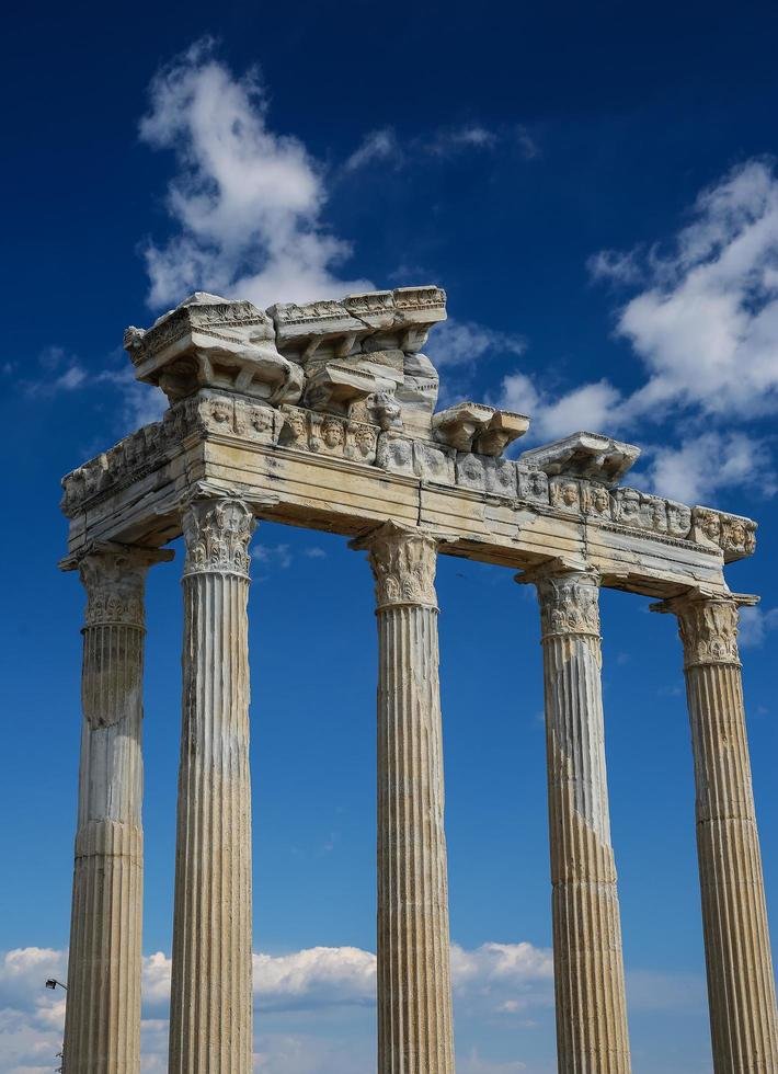 Temple Of Apollo At Side Ruins