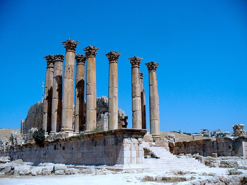 Temple Of Artemis At Jerash