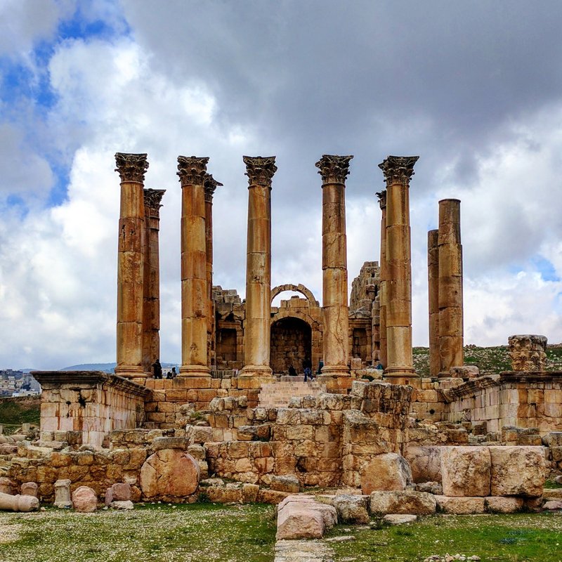 Temple Of Artemis At Jerash