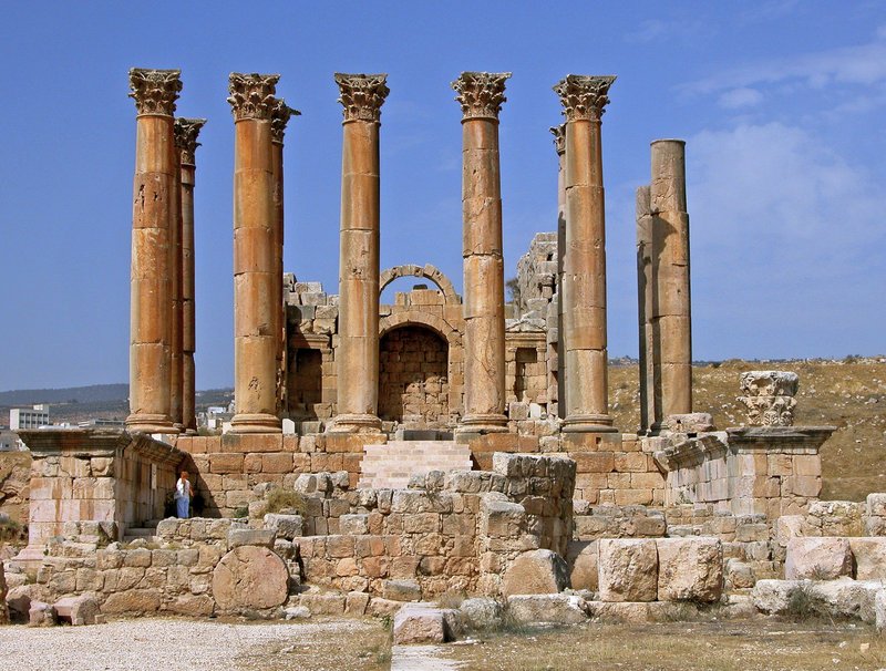Temple Of Artemis At Jerash