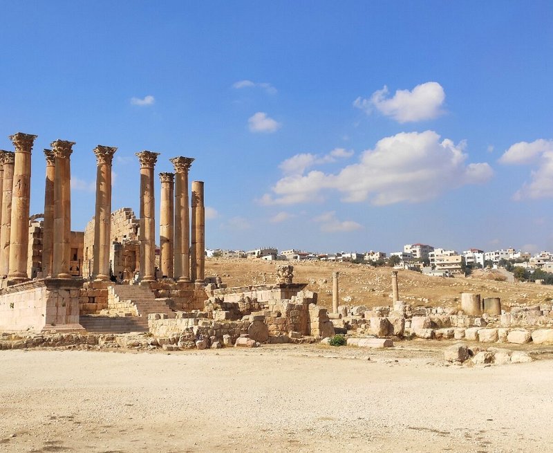 Temple Of Artemis At Jerash