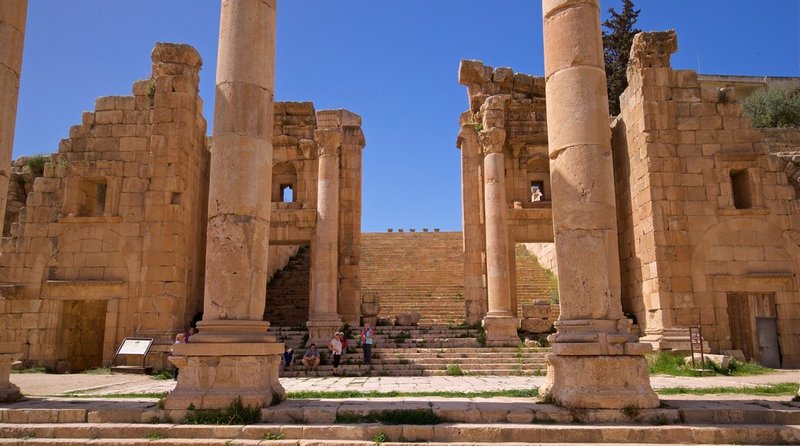 Temple Of Artemis At Jerash