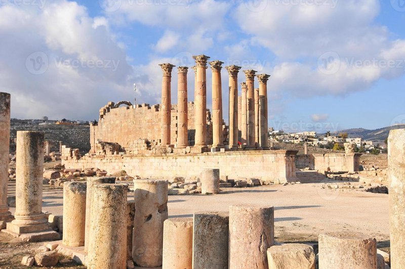 Temple Of Artemis At Jerash