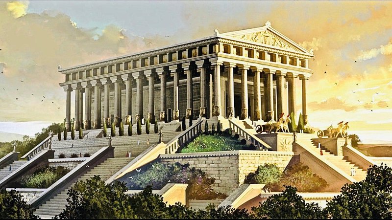 Temple Of Artemis At Leptis Magna