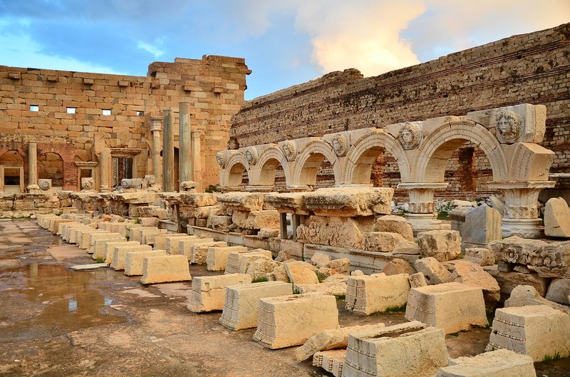 Temple Of Artemis At Leptis Magna