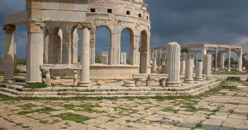 Temple Of Artemis At Leptis Magna
