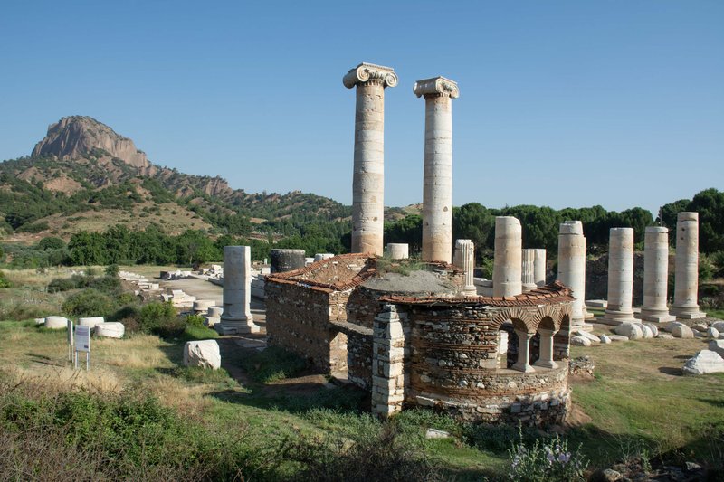 Temple Of Artemis At Sardis