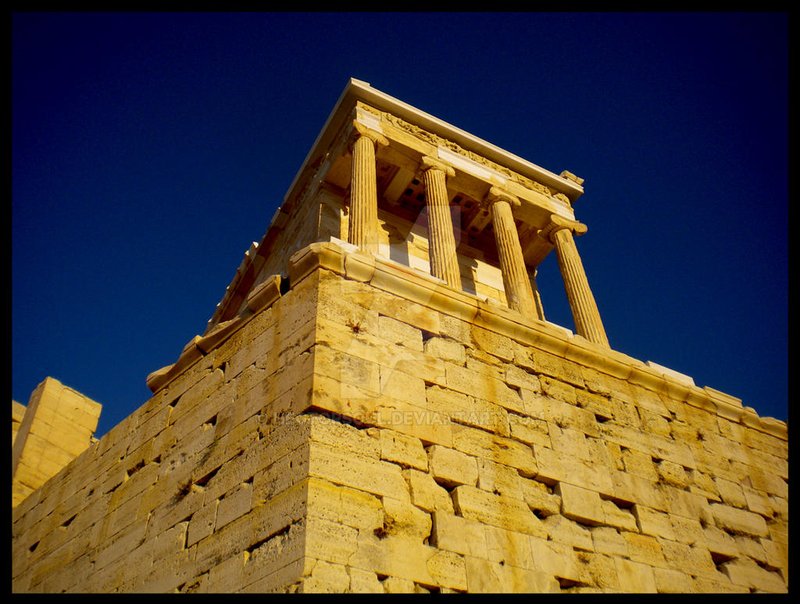 Temple Of Athena Nike Ruins