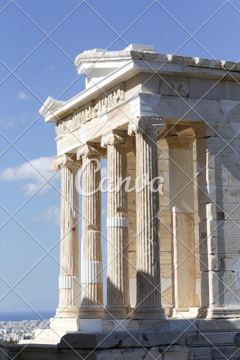 Temple Of Athena Nike Ruins