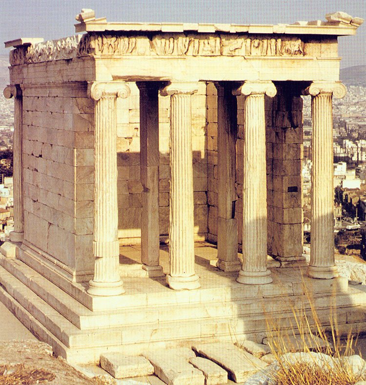 Temple Of Athena Nike Ruins