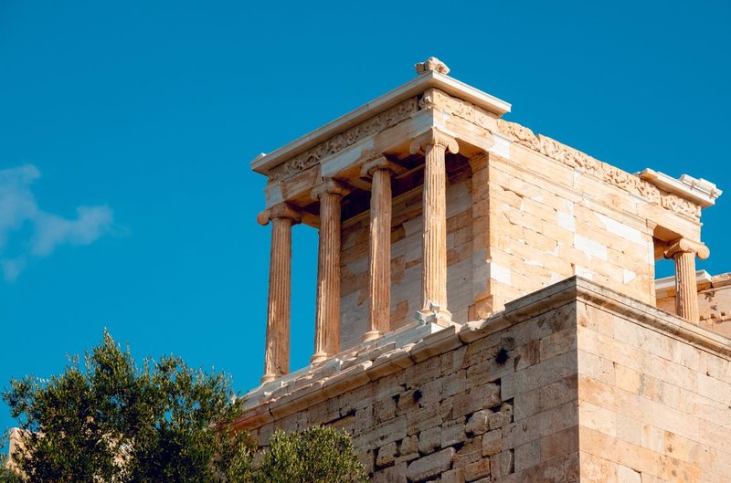 Temple Of Athena Nike Ruins