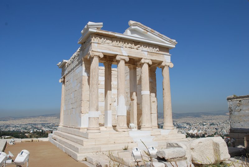 Temple Of Athena Nike Ruins